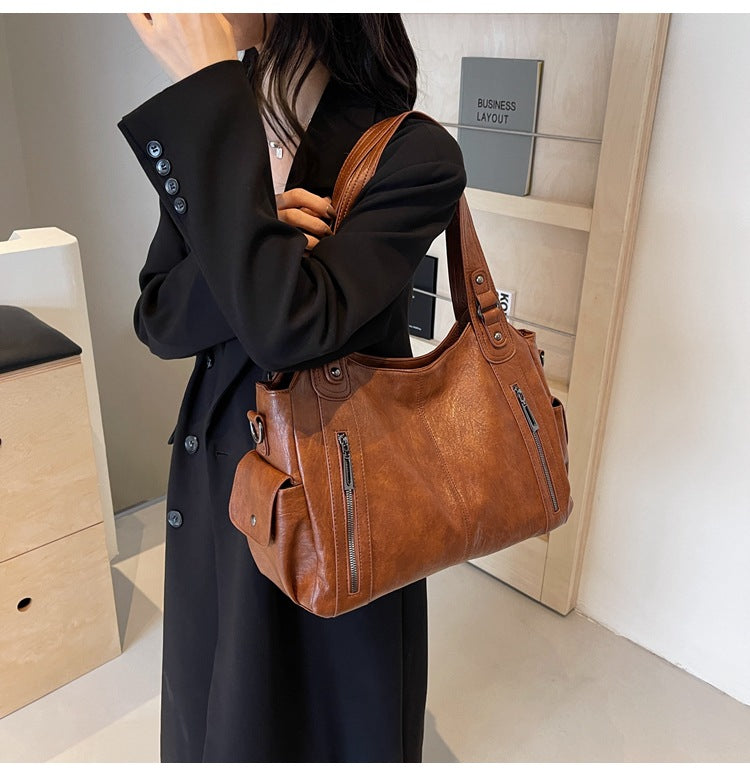 NOEMIE™ - Sac Tote en Cuir Classique