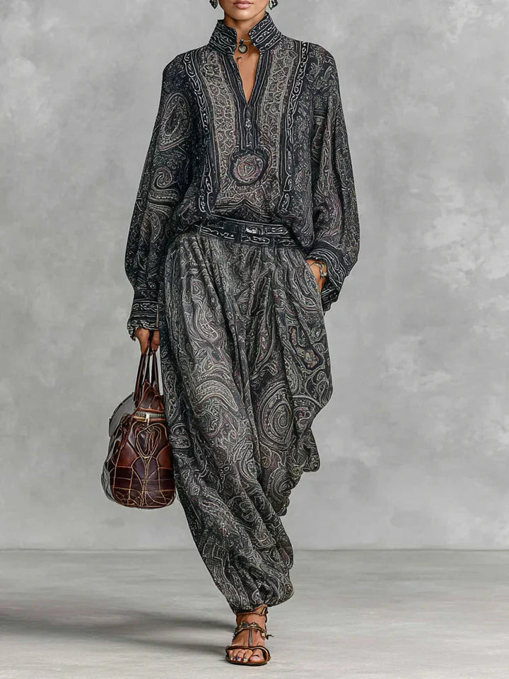 AUDREY™ | Ensemble Vintage en Deux Pièces