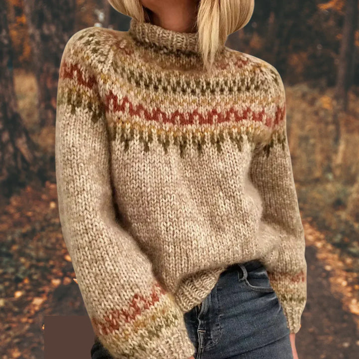 ASTRID™ | Pull Nordic à Col