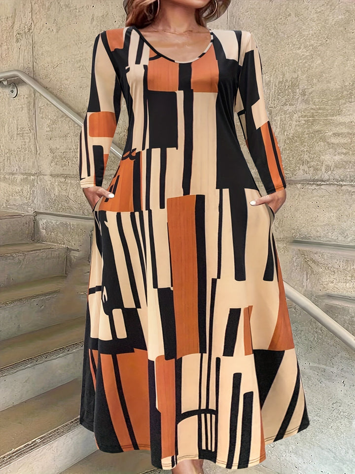 Zoey | Robe Grande Taille avec Poches Pratiques