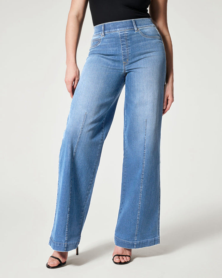 MINERVA | PANTALONS DENIM PALAZZO MODERNES