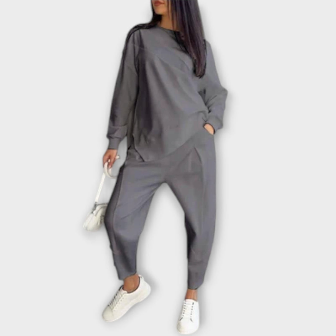 Audrey - Ensemble Décontracté en Deux Pièces