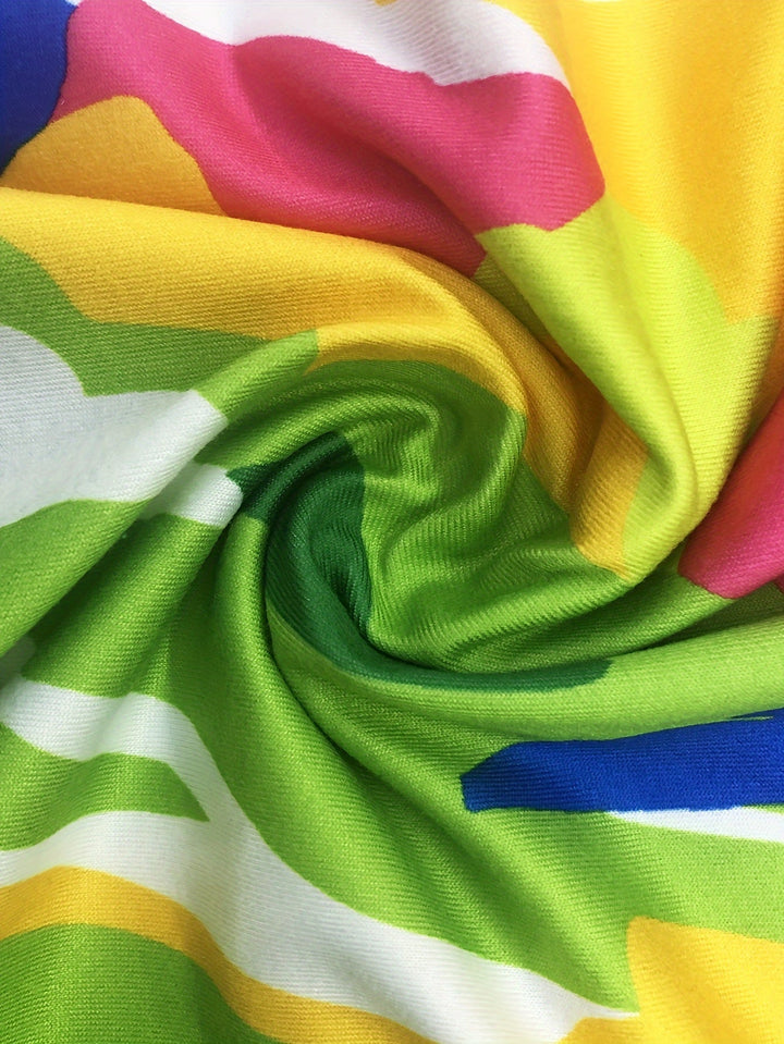 Lindsay | Robe Colorée en Grande Taille