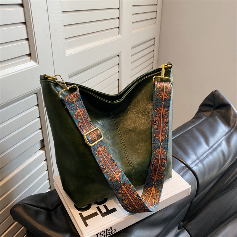 GRETA™ – Sac à bandoulière en cuir vintage