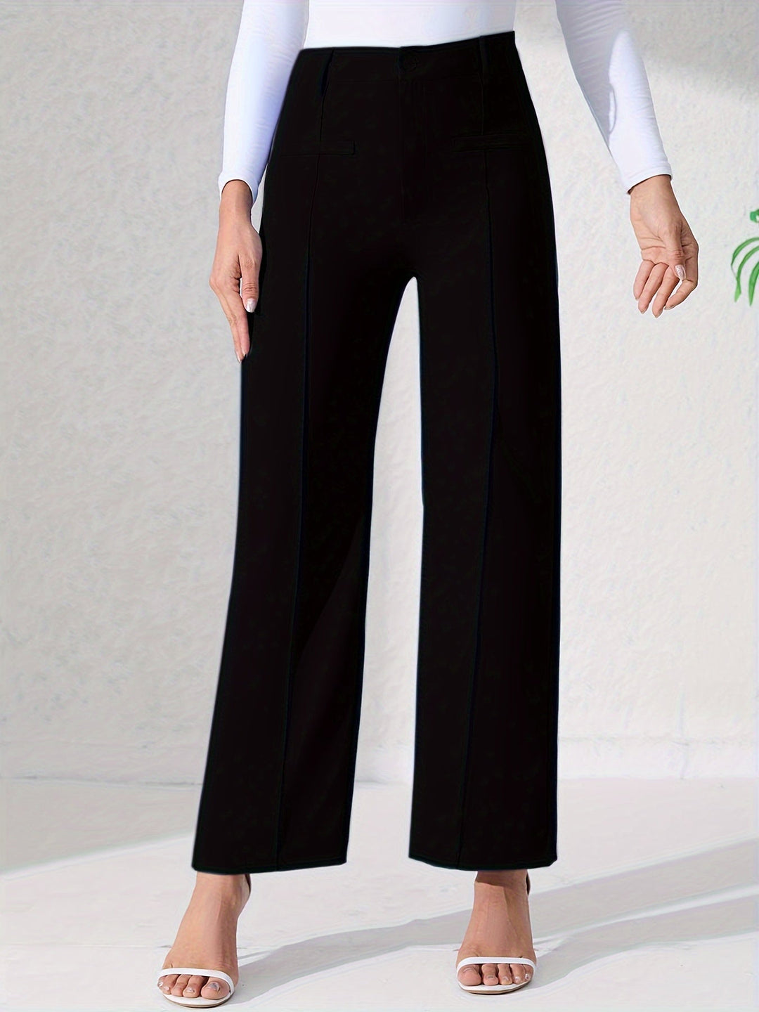 Bellamont – Pantalons Premium Taille Haute avec Jambes Amples