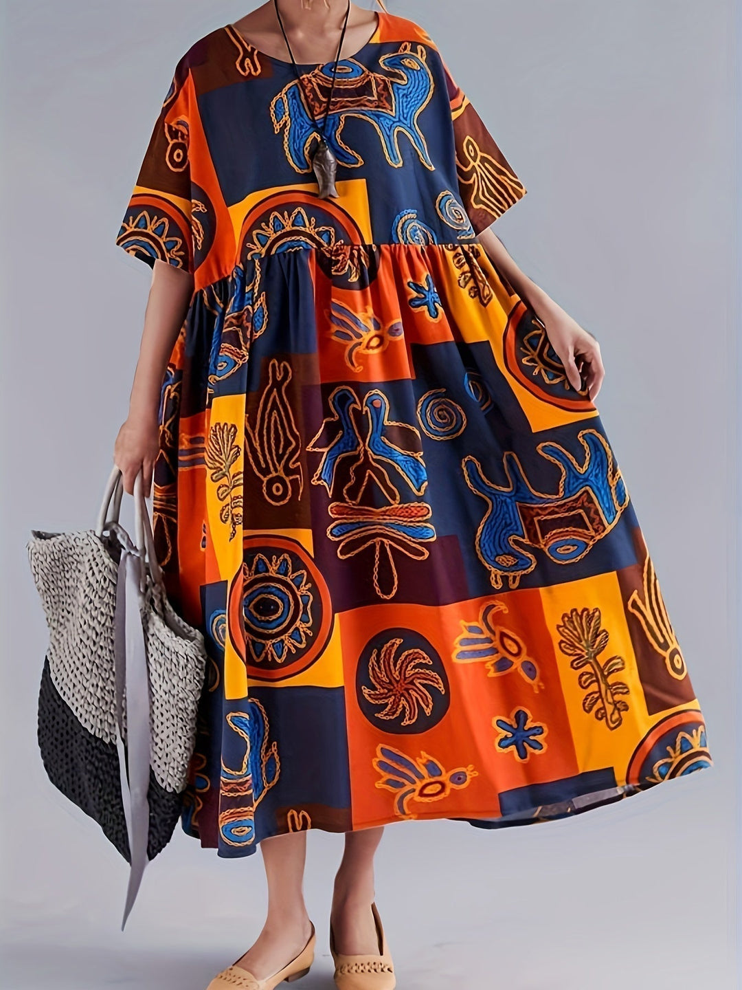 Rosie | Robe Pop Art Grande Taille