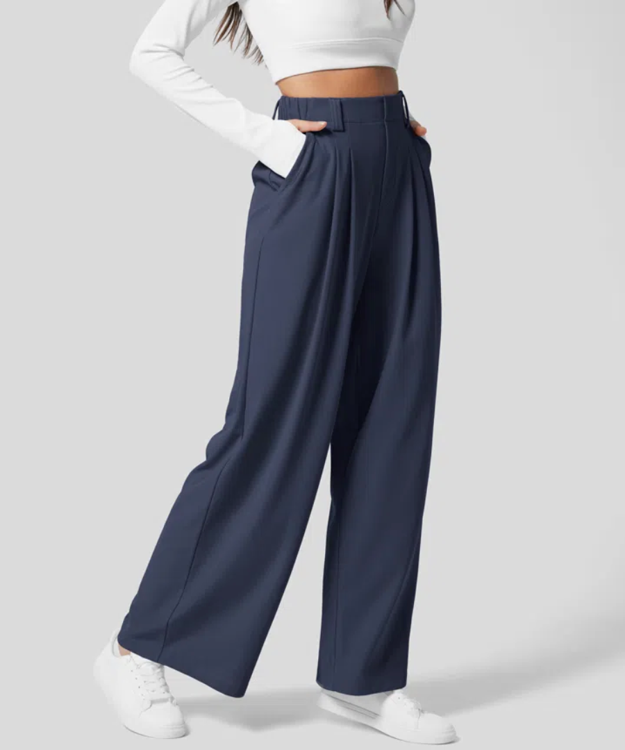 Bellamont - Pantalons Élastiques Taille Haute Stylés