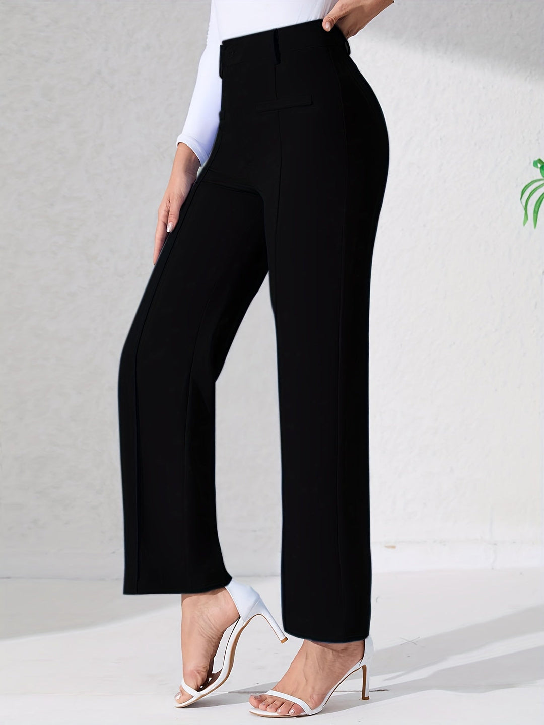 Bellamont – Pantalons Premium Taille Haute avec Jambes Amples