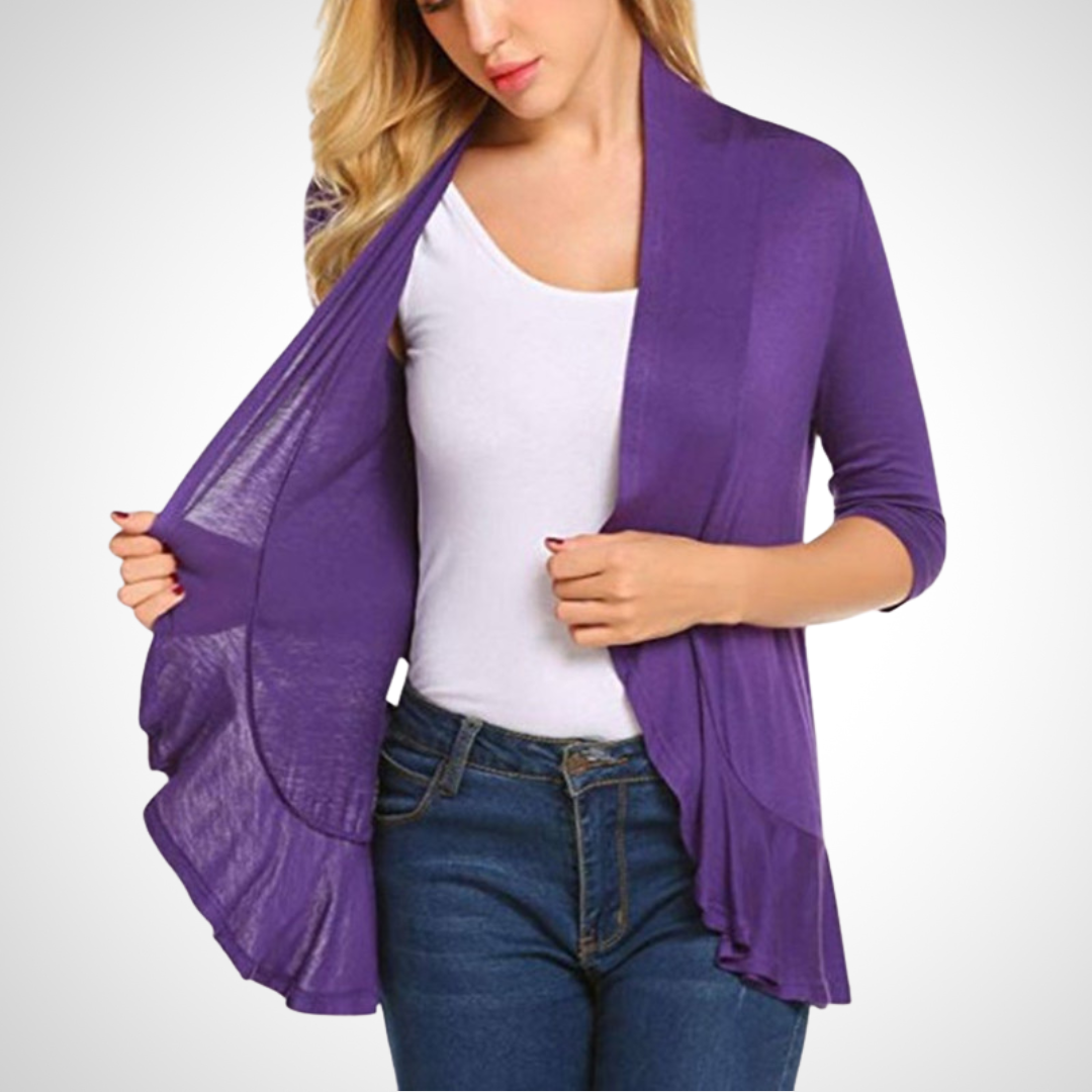 MIRIKIT™ – Cardigan d'été décontracté à ouverture frontale