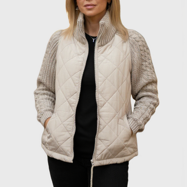 Valerie - Veste à Col Montant