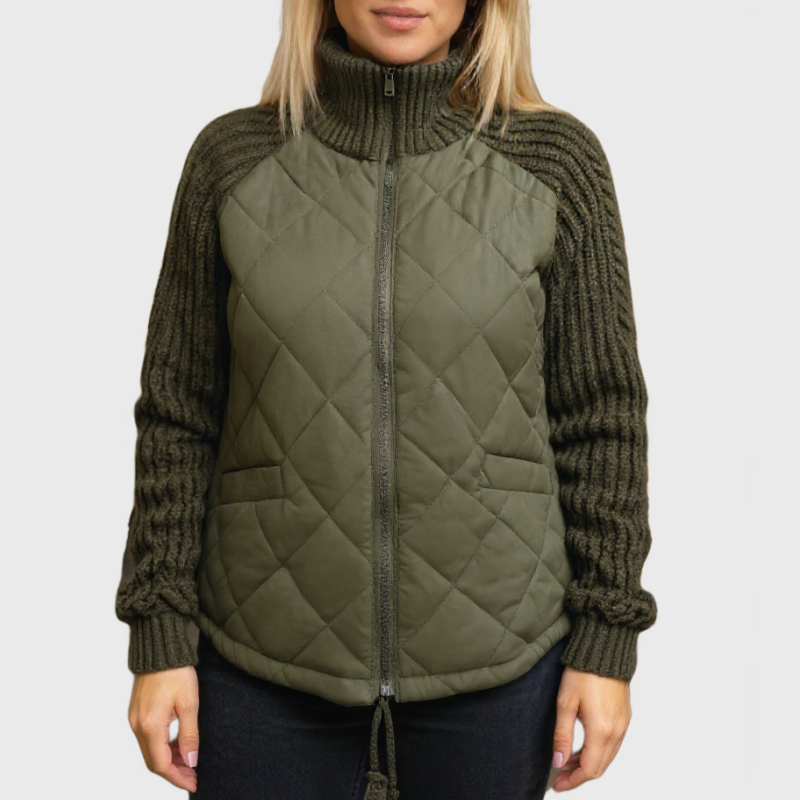 Valerie - Veste à Col Montant