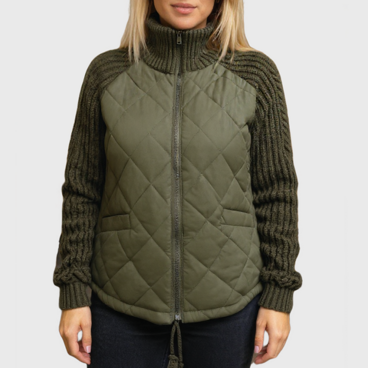 Valerie - Veste à Col Montant