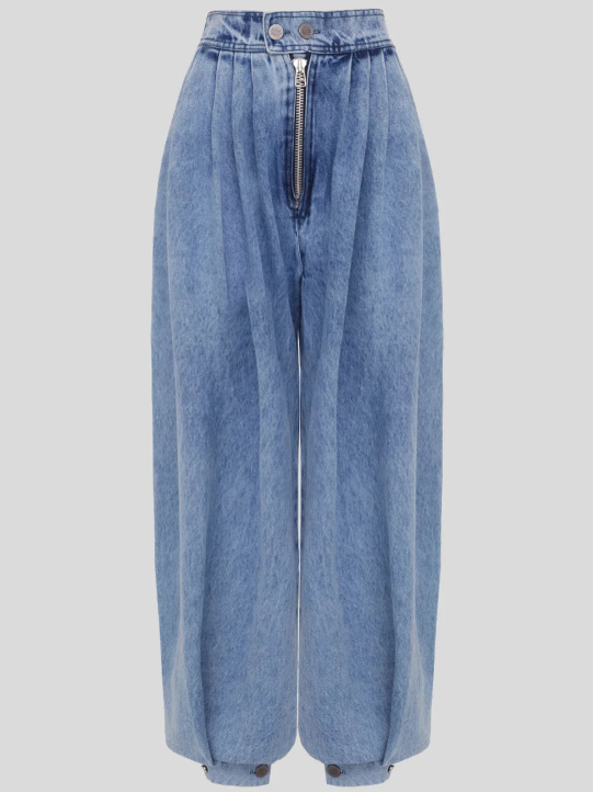 Trina | Jean Boule Taille Haute Chic