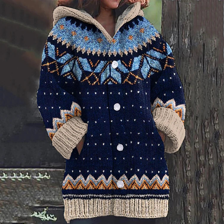INDIRA™ | Cardigan imprimé boho