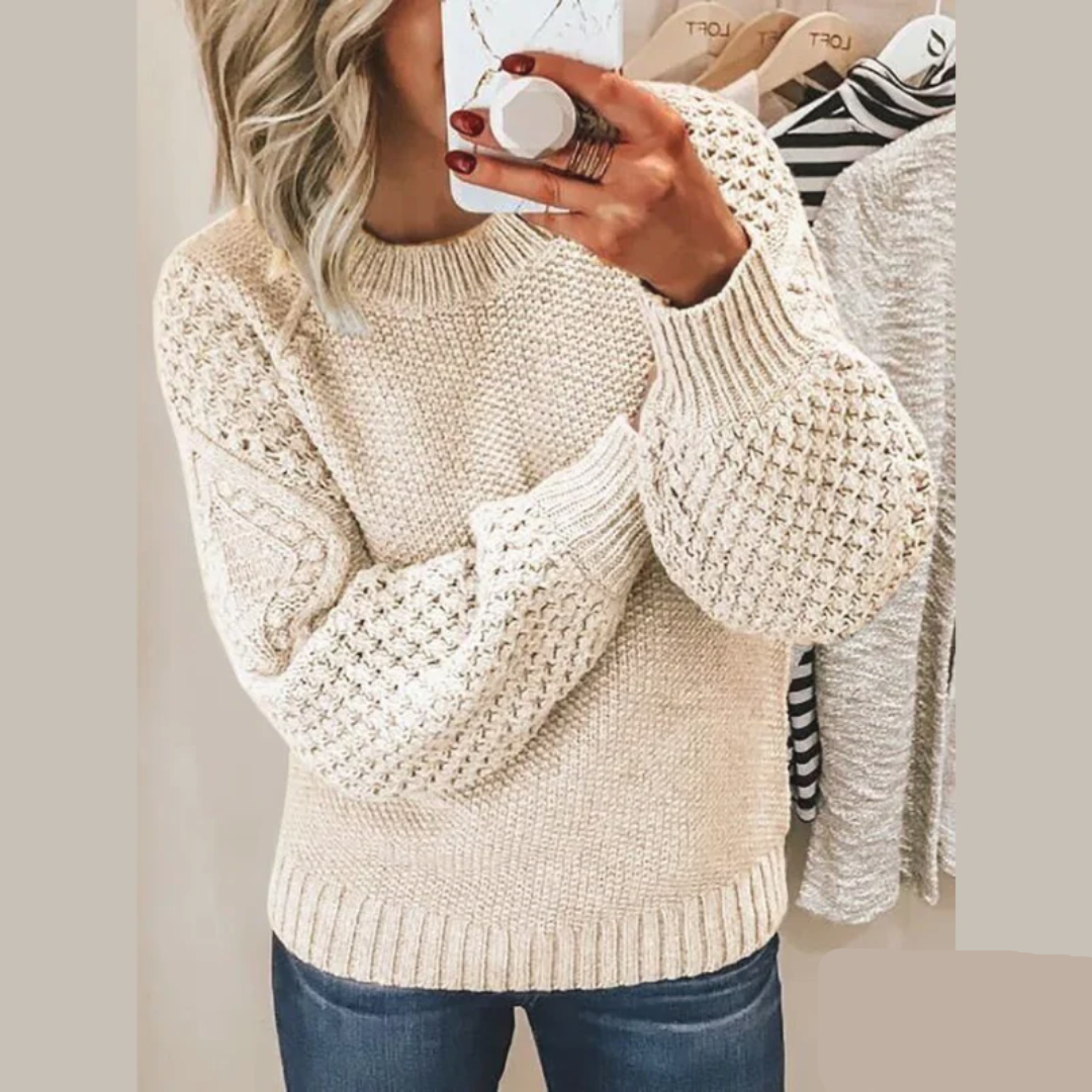 ADELIE™ – Pull en Tricot Élégant et Polyvalent