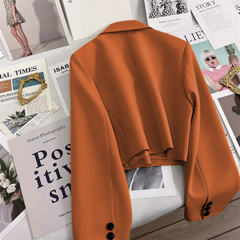 CORALIE™ - Blazer Court Sophistiqué