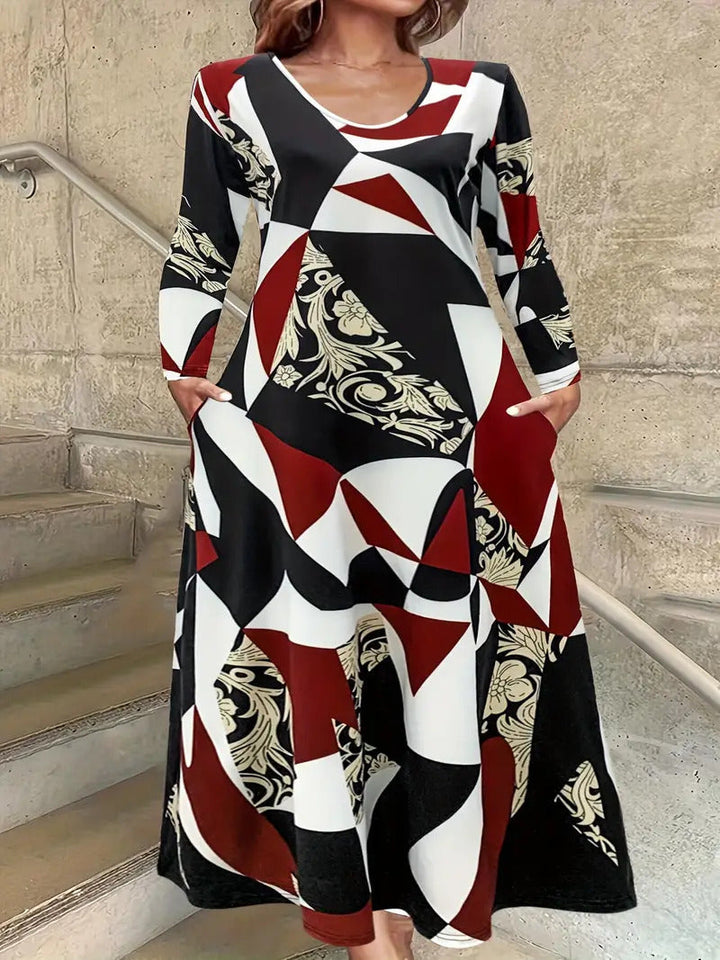 Zoey | Robe Grande Taille avec Poches Pratiques