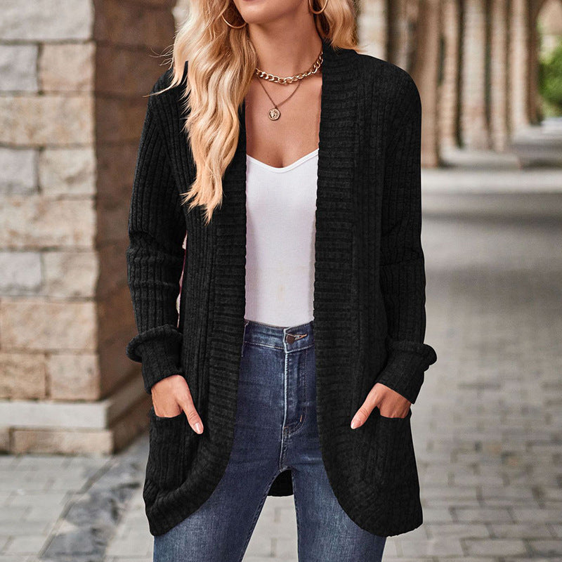 LUCILLE™ - Cardigan léger et confortable à manches longues et à ouverture frontale
