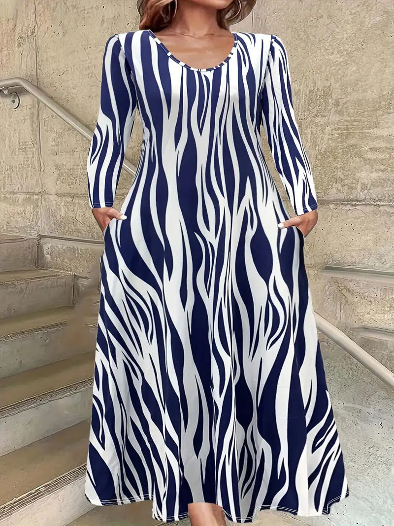 Zoey | Robe Grande Taille avec Poches Pratiques