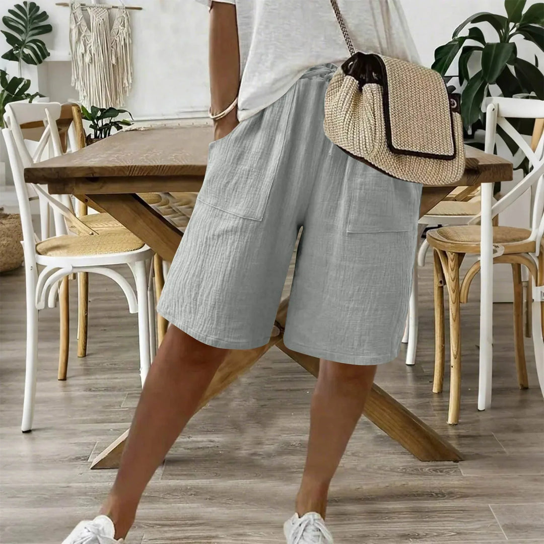 Bellamont – Shorts d'été en Lin & Coton