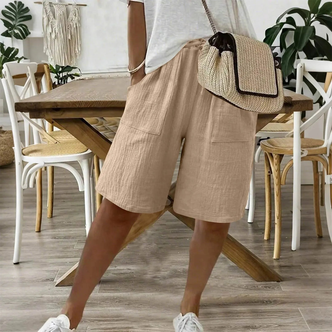 Bellamont – Shorts d'été en Lin & Coton