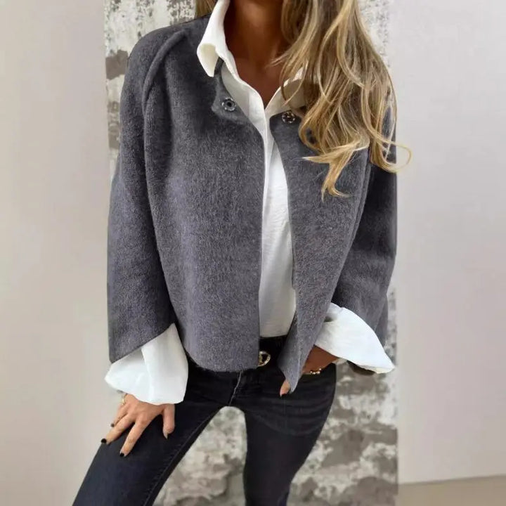 LIVIA™ - Cardigan en Laine Moderne