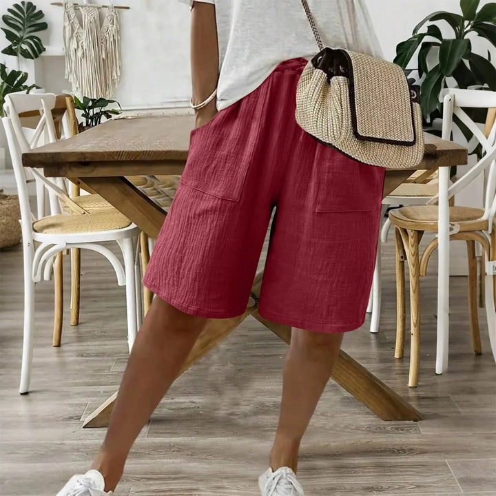 Bellamont – Shorts d'été en Lin & Coton