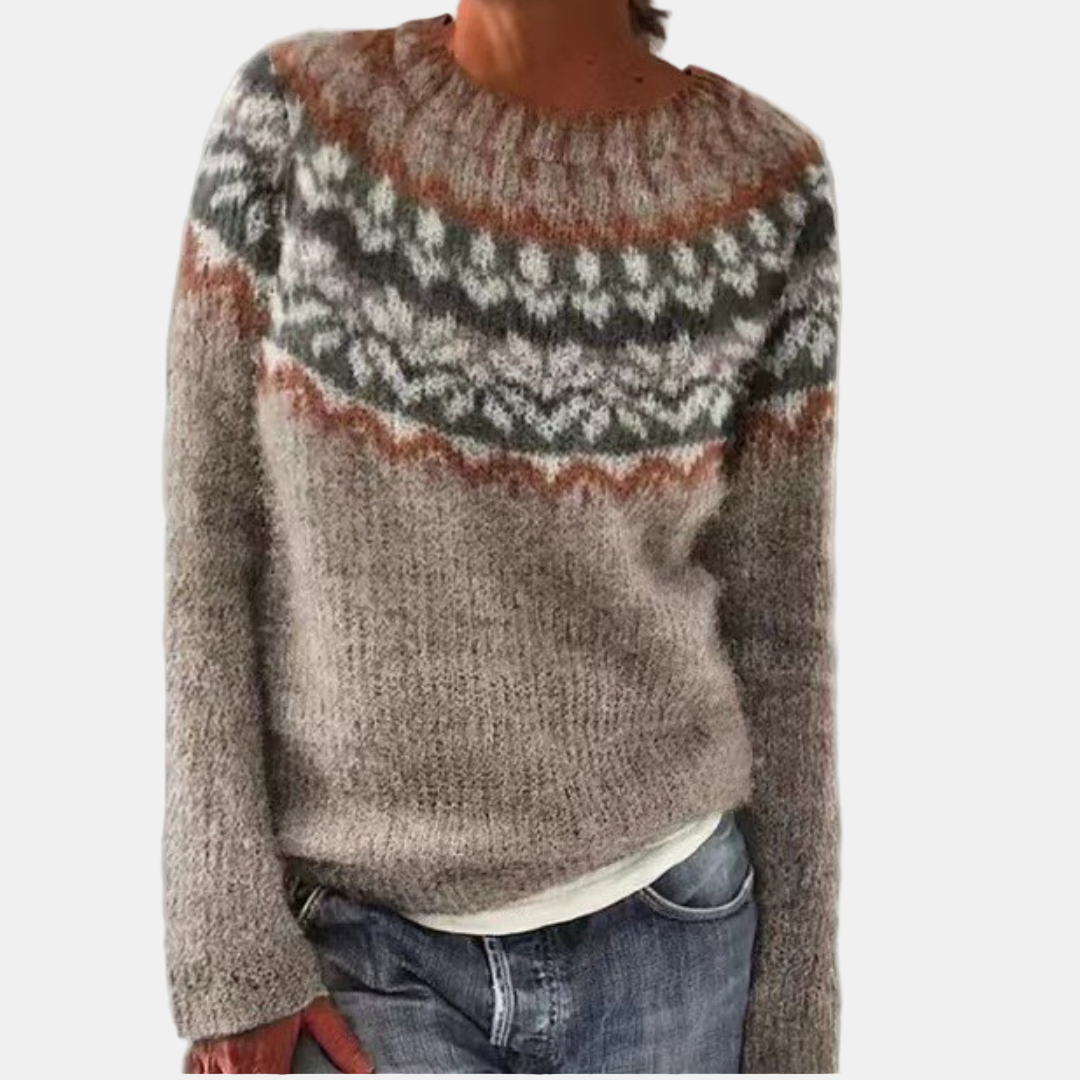 Cressida | Pull Rétro Confortable