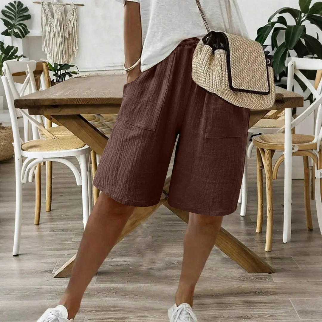 Bellamont – Shorts d'été en Lin & Coton
