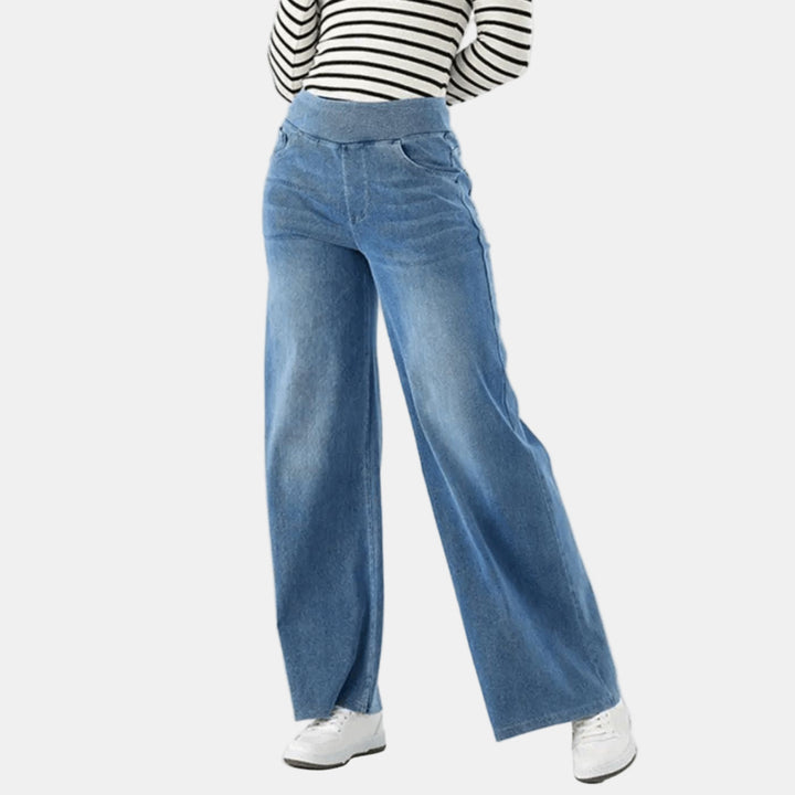 Oriana | Jeans larges extensibles
