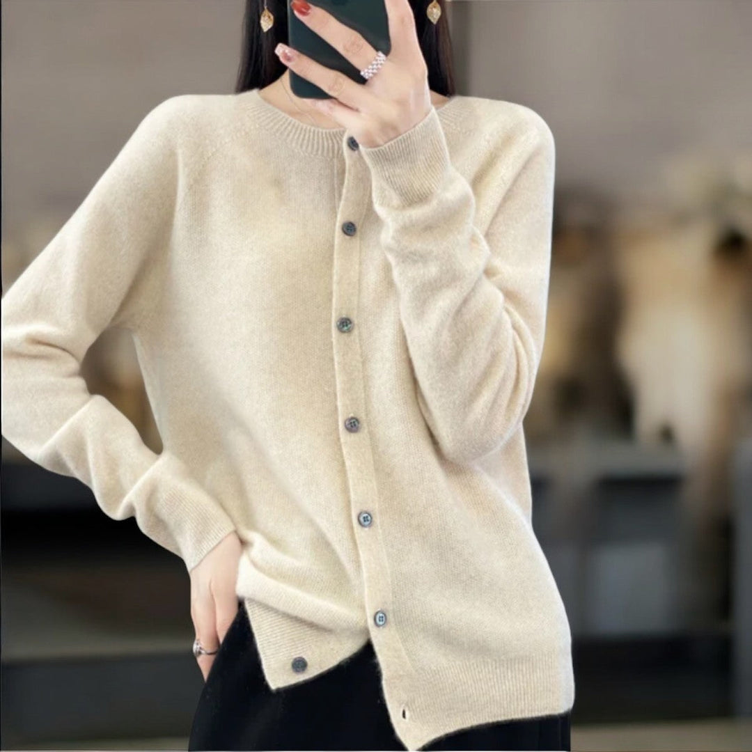 ELEANOR™ - Cardigan à Boutons Doux