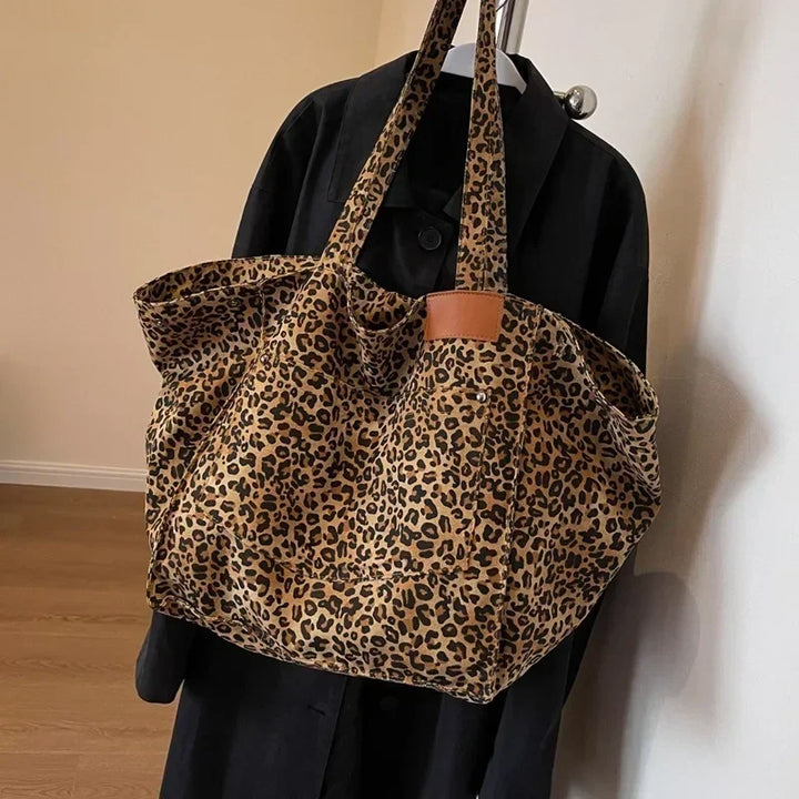 ODILE™– Sac fourre-tout léopard chic sans effort