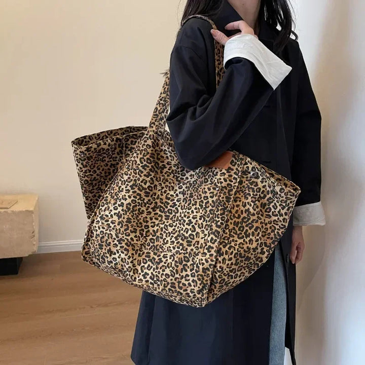 ODILE™– Sac fourre-tout léopard chic sans effort