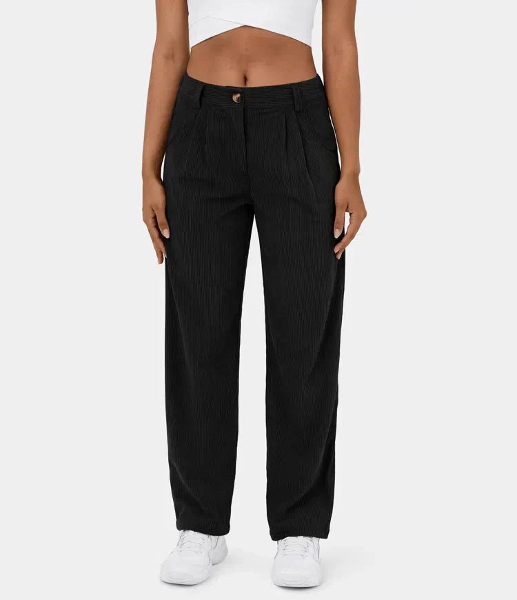 Bellamont – Pantalon Ajusté Détendu avec Jambes Larges