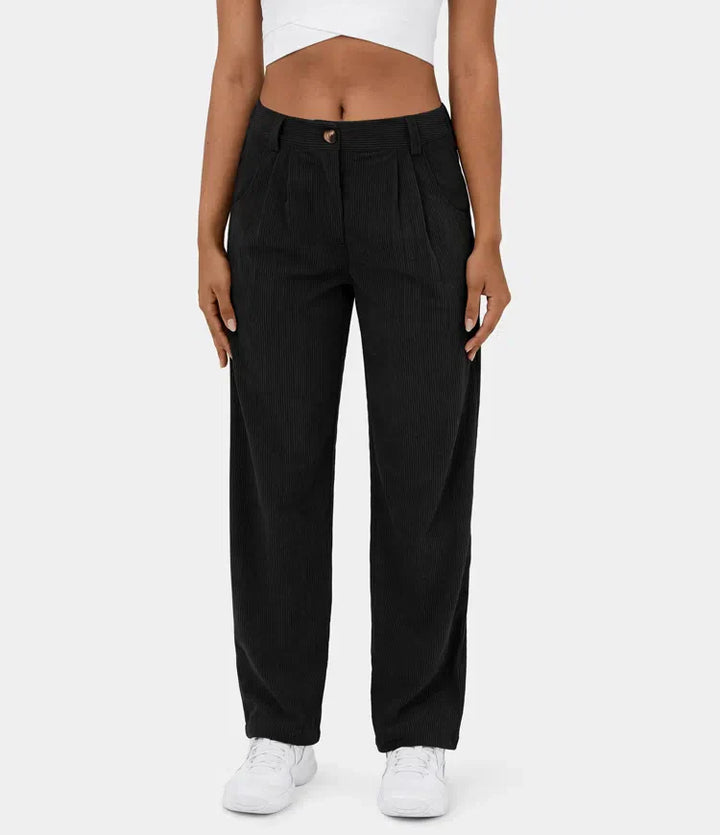 Bellamont – Pantalon Ajusté Détendu avec Jambes Larges