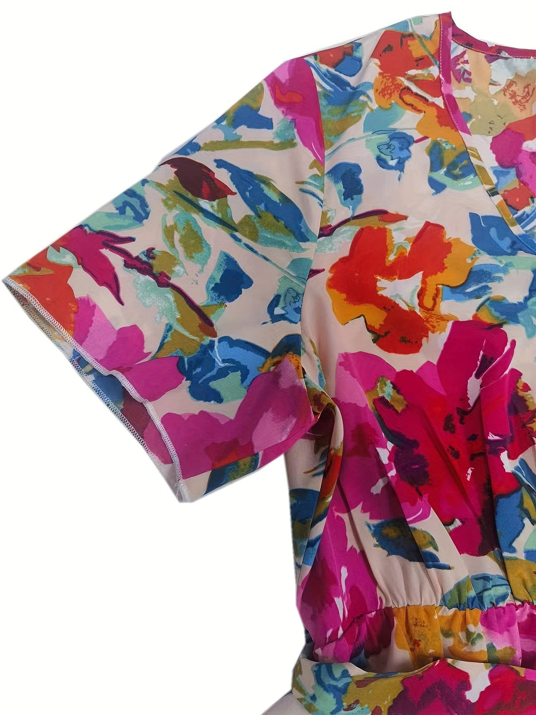 Yara | Robe Florale Grande Taille