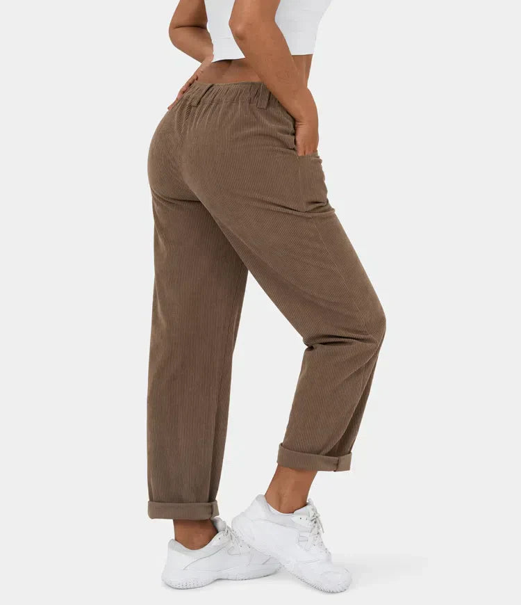 Bellamont – Pantalon Ajusté Détendu avec Jambes Larges