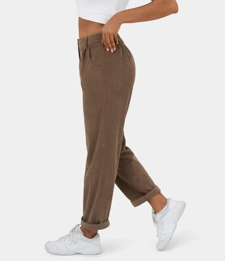 Bellamont – Pantalon Ajusté Détendu avec Jambes Larges
