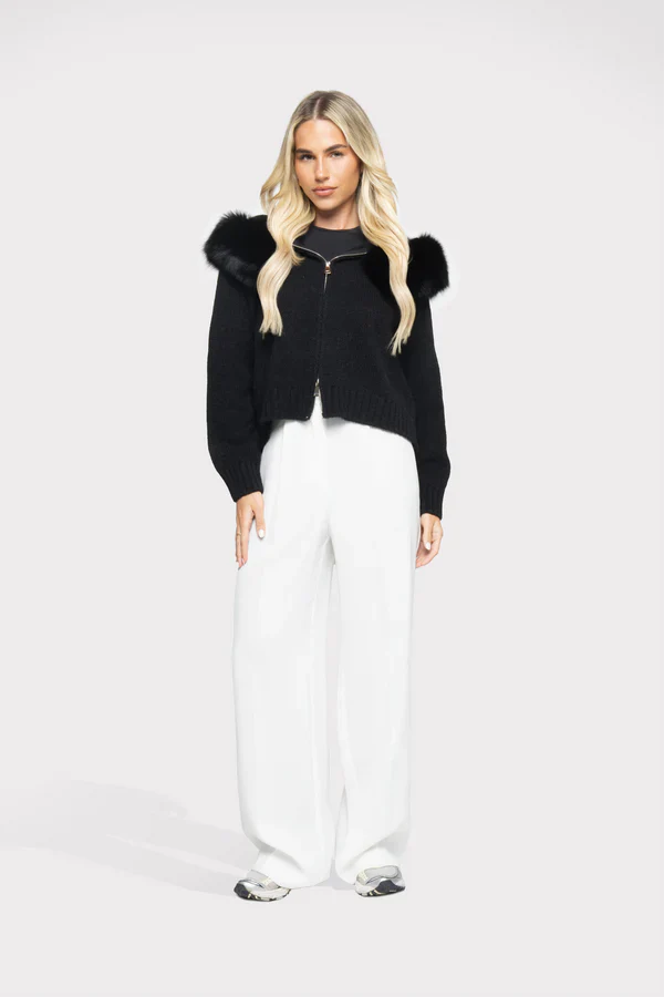 MAIA™ | Cardigan en fourrure