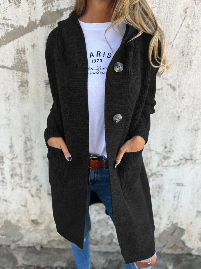 LIVIA™ | Cardigan Long Élegant