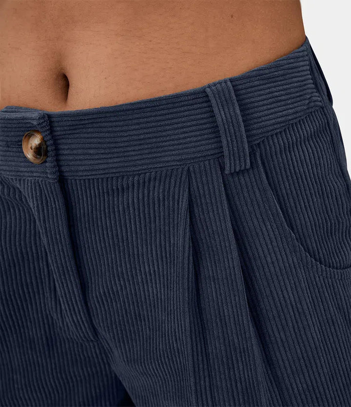 Bellamont – Pantalon Ajusté Détendu avec Jambes Larges