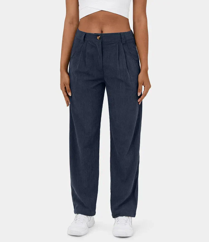 Bellamont – Pantalon Ajusté Détendu avec Jambes Larges
