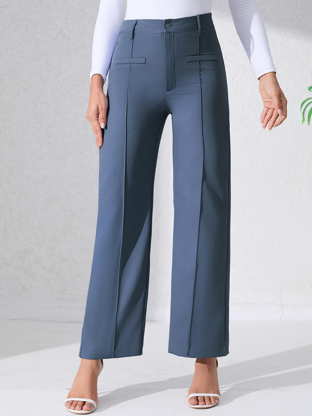 Bellamont – Pantalons Premium Taille Haute avec Jambes Amples