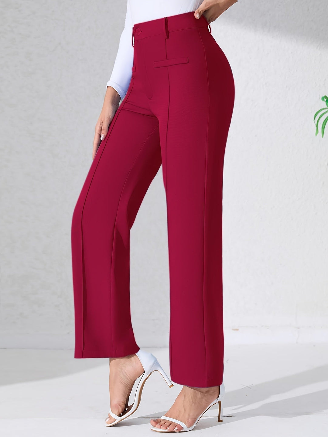 Bellamont – Pantalons Premium Taille Haute avec Jambes Amples