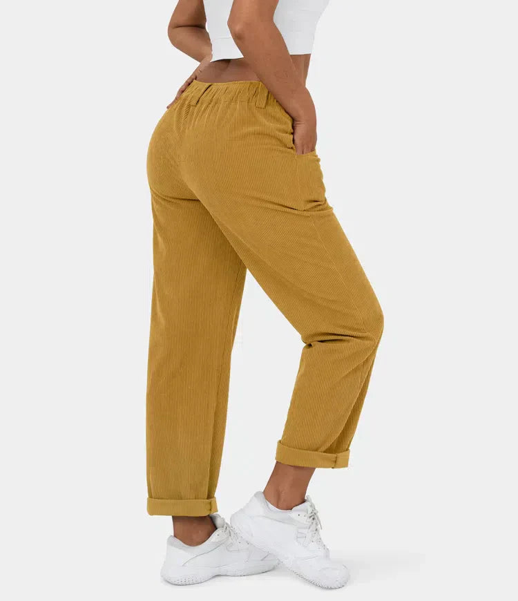 Bellamont – Pantalon Ajusté Détendu avec Jambes Larges