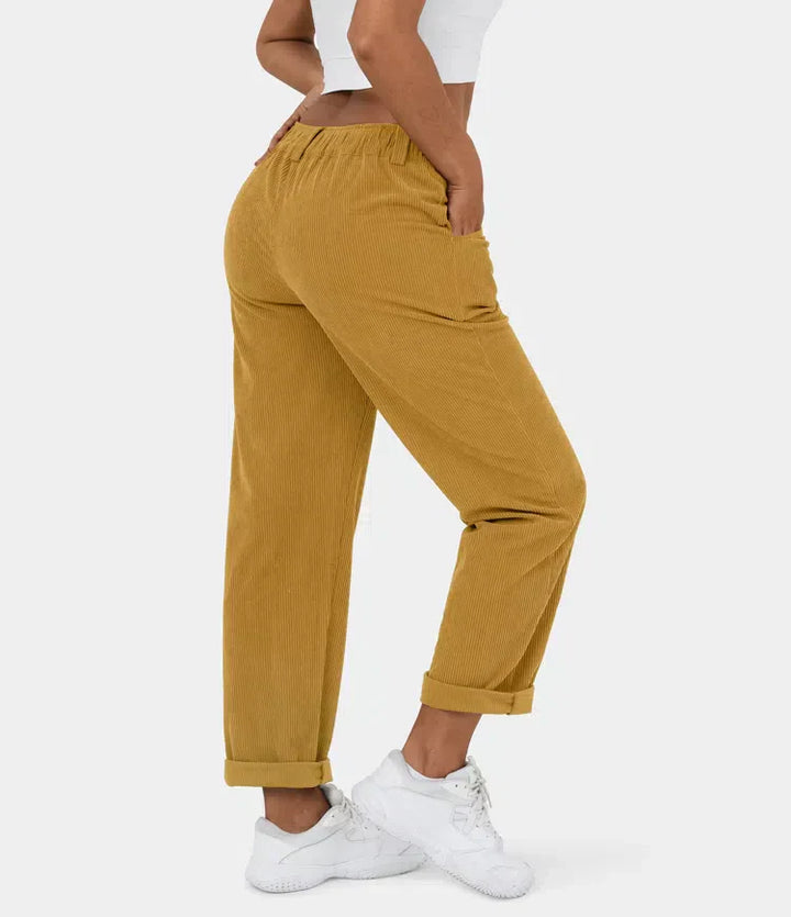 Bellamont – Pantalon Ajusté Détendu avec Jambes Larges