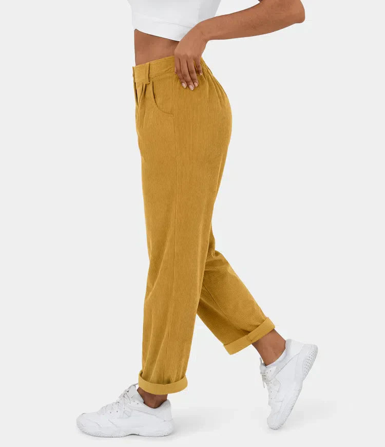 Bellamont – Pantalon Ajusté Détendu avec Jambes Larges