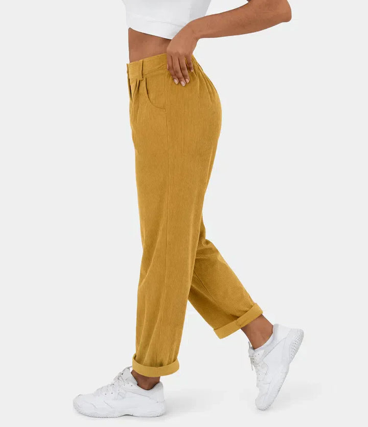 Bellamont – Pantalon Ajusté Détendu avec Jambes Larges