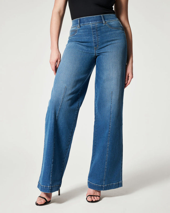 MINERVA | PANTALONS DENIM PALAZZO MODERNES
