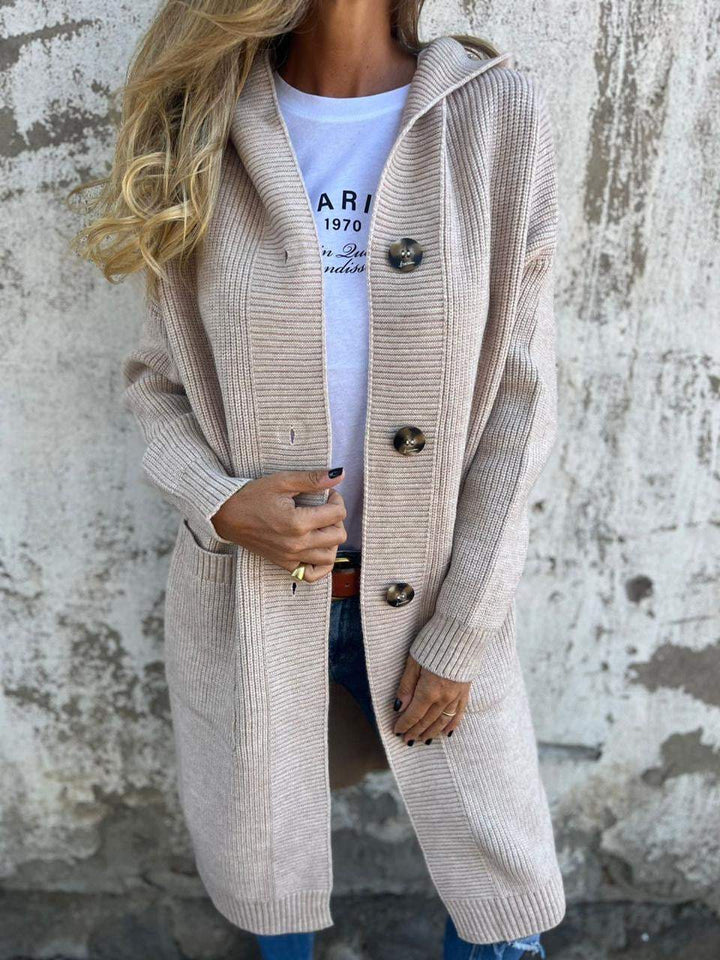 VERONICA™ - Chic Cardigan Long en Tricot